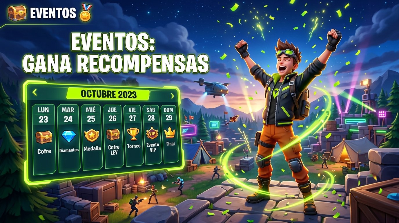 Eventos de Free Fire: cómo aprovechar cada uno para ganar recompensas