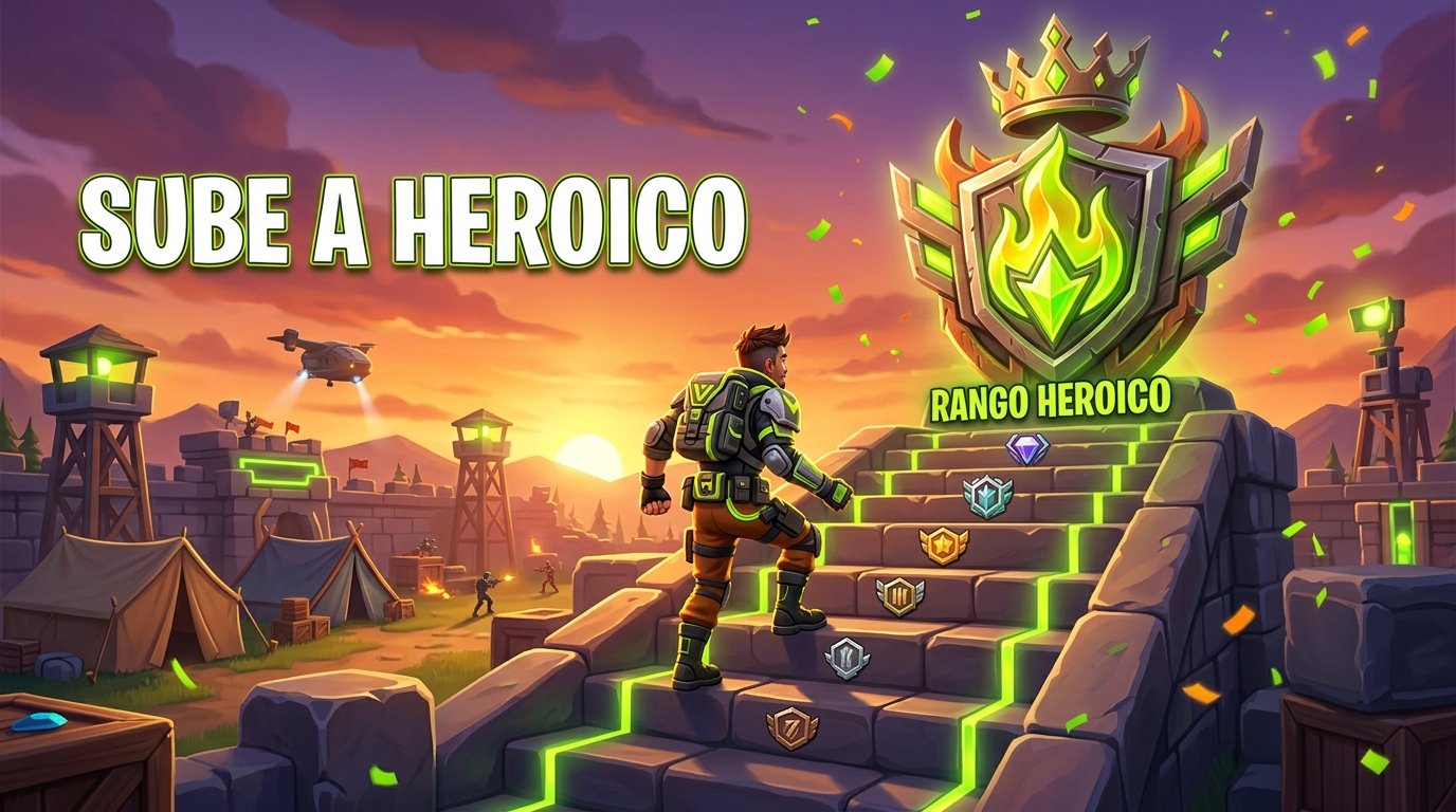 Cómo subir a Heroico en Free Fire: estrategias para la clasificatoria